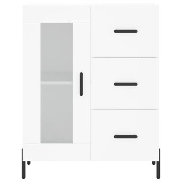 vidaXL Ντουλάπι Λευκό 69,5x34x90cm από Επεξεργασμένο Ξύλο 1 τεμ.