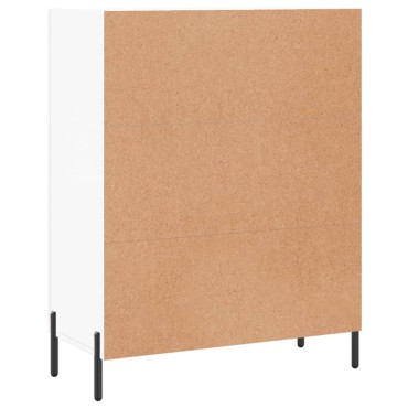 vidaXL Ντουλάπι Λευκό 69,5x34x90cm από Επεξεργασμένο Ξύλο 1 τεμ.