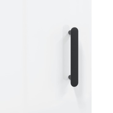 vidaXL Ντουλάπι Γυαλιστερό Λευκό 69,5x34x90cm Επεξεργασμένο Ξύλο 1 τεμ.