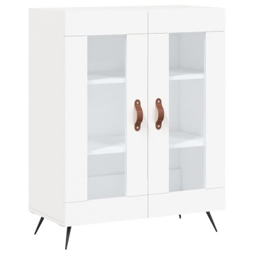 vidaXL Ντουλάπι Λευκό 69,5x34x180cm από Επεξεργασμένο Ξύλο 1 τεμ.