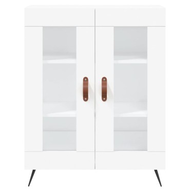 vidaXL Ντουλάπι Λευκό 69,5x34x180cm από Επεξεργασμένο Ξύλο 1 τεμ.