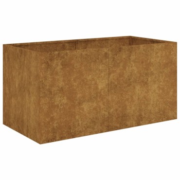 vidaXL Ζαρντινιέρα 80x40x40 εκ. από Ατσάλι Corten