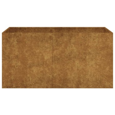 vidaXL Ζαρντινιέρα 80x40x40 εκ. από Ατσάλι Corten