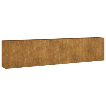 vidaXL Ζαρντινιέρα 360 x 40 x 80 εκ. από Ατσάλι Σκληρυθέν στον Αέρα