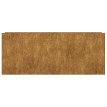 vidaXL Ζαρντινιέρα 200 x 40 x 80 εκ. από Ατσάλι Σκληρυθέν στον Αέρα