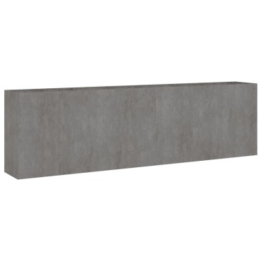 vidaXL Ζαρντινιέρα 280 x 40 x 80 εκ. από Ατσάλι Σκληρυθέν στον Αέρα
