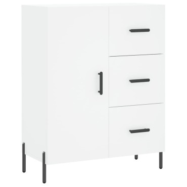 vidaXL Ντουλάπι Λευκό 69,5x34x180cm από Επεξεργασμένο Ξύλο 1 τεμ.