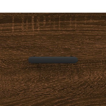 vidaXL Ντουλάπι Καφέ Δρυς 69,5x34x180cm από Επεξεργασμένο Ξύλο 1 τεμ.