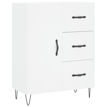 vidaXL Ντουλάπι Λευκό 69,5x34x180cm από Επεξεργασμένο Ξύλο 1 τεμ.