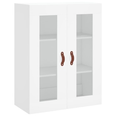 vidaXL Ντουλάπι Λευκό 69,5x34x180cm από Επεξεργασμένο Ξύλο 1 τεμ.