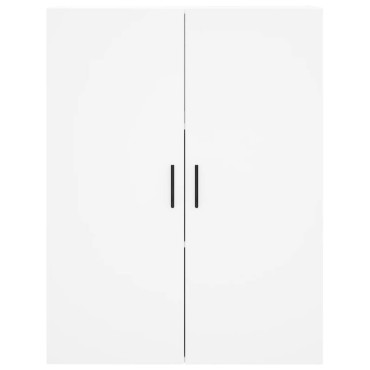 vidaXL Ντουλάπι Λευκό 69,5x34x180cm από Επεξεργασμένο Ξύλο 1 τεμ.