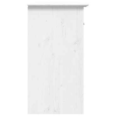 vidaXL Μπουφές BODO Λευκός 115,5x44x80cm από Μασίφ Ξύλο Πεύκου 1 τεμ.