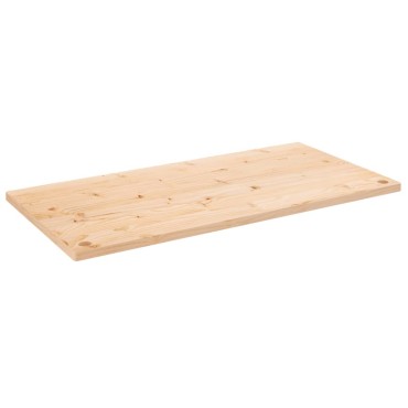 vidaXL Επιφάνεια Γραφείου 100 x 60 x 2,5 εκ. από Μασίφ Ξύλο Πεύκου