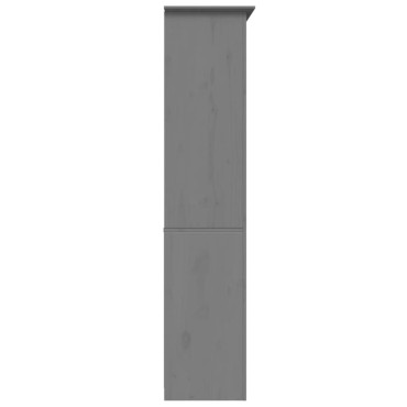 vidaXL Βιβλιοθήκη BODO Γκρι 82x40x173cm από Μασίφ Ξύλο Πεύκου 1 τεμ.