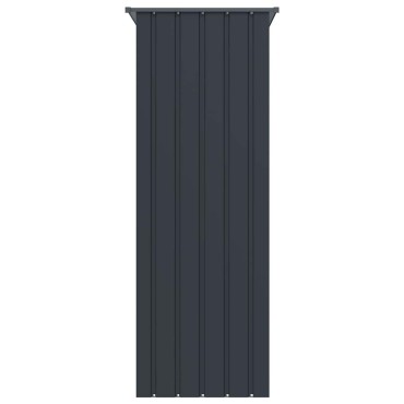 vidaXL Κλουβί Πουλιών Ανθρακί 215x78x200 εκ. από Γαλβανισμένο Χάλυβα