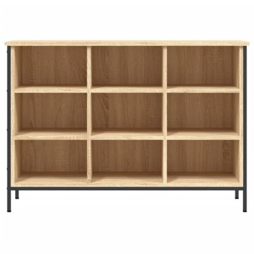 vidaXL Παπουτσοθήκη Sonoma Δρυς 100x35x70cm από Επεξεργ. Ξύλο