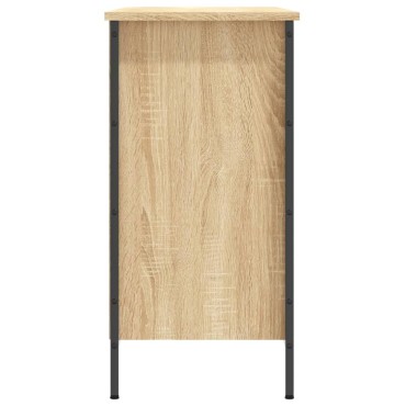 vidaXL Παπουτσοθήκη Sonoma Δρυς 100x35x70cm από Επεξεργ. Ξύλο