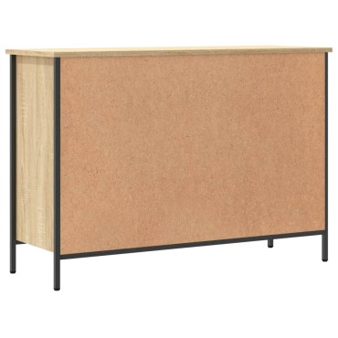 vidaXL Παπουτσοθήκη Sonoma Δρυς 100x35x70cm από Επεξεργ. Ξύλο