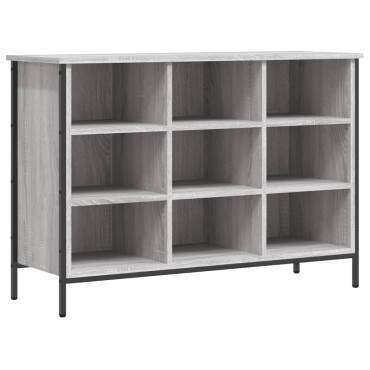 vidaXL Παπουτσοθήκη Γκρι Sonoma 100x35x70cm από Επεξεργ. Ξύλο