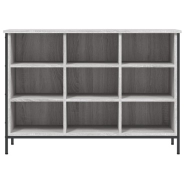 vidaXL Παπουτσοθήκη Γκρι Sonoma 100x35x70cm από Επεξεργ. Ξύλο