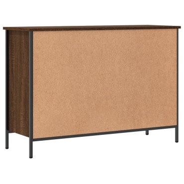 vidaXL Παπουτσοθήκη Καφέ Δρυς 100x35x70cm από Επεξεργασμένο Ξύλο