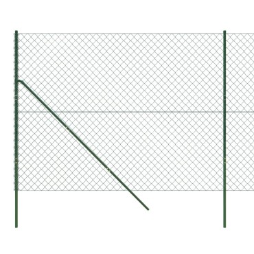 vidaXL Συρματόπλεγμα Περίφραξης Πράσινο 1,6x10 μ.