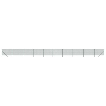 vidaXL Συρματόπλεγμα Περίφραξης Πράσινο 1,4x25 μ.