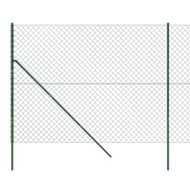 vidaXL Συρματόπλεγμα Περίφραξης Πράσινο 1,6x25 μ.