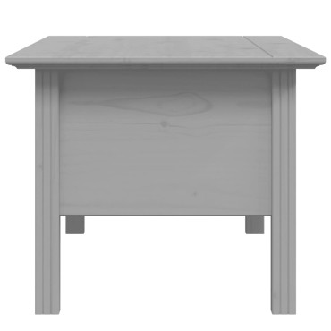 vidaXL Τραπέζι Σαλονιού BODO Γκρι 100x55x46cm Μασίφ Ξύλο Πεύκου 1 τεμ.