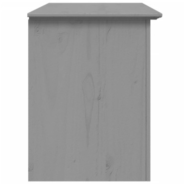 vidaXL Έπιπλο Τηλεόρασης BODO 2 Συρτάρια Γκρι 91,5x44,5x56cm Πεύκο