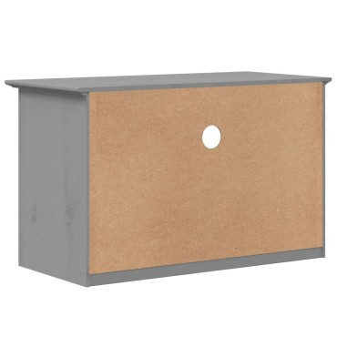 vidaXL Έπιπλο Τηλεόρασης BODO 2 Συρτάρια Γκρι 91,5x44,5x56cm Πεύκο