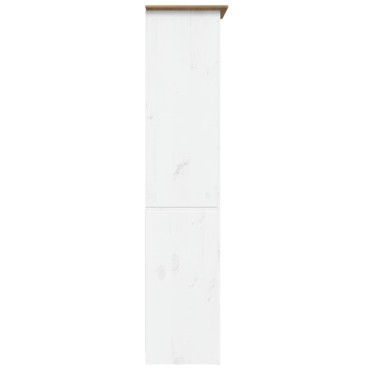 vidaXL Βιβλιοθήκη BODO 5 Επ. Καφέ 82x40x173cm από Μασίφ Ξύλο Πεύκου 1 τεμ.