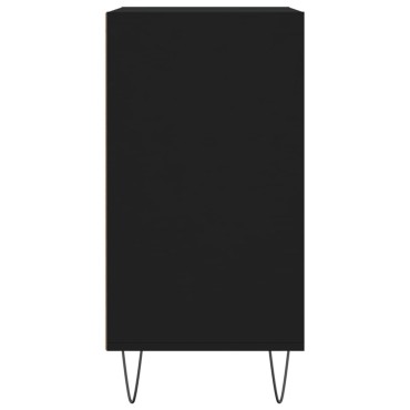 vidaXL Ραφιέρα Μαύρη 57x35x70cm από Επεξεργασμένο Ξύλο 1 τεμ.