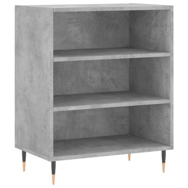 vidaXL Ντουλάπι Γκρι Σκυροδέματος 57x35x70cm Επεξεργασμένο Ξύλο 1 τεμ.