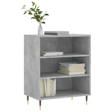 vidaXL Ντουλάπι Γκρι Σκυροδέματος 57x35x70cm Επεξεργασμένο Ξύλο 1 τεμ.