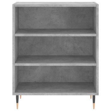 vidaXL Ντουλάπι Γκρι Σκυροδέματος 57x35x70cm Επεξεργασμένο Ξύλο 1 τεμ.