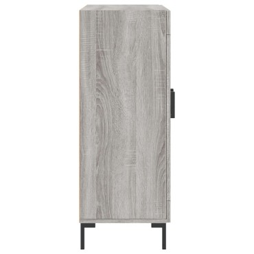 vidaXL Ντουλάπι Γκρι Sonoma 69,5x34x90cm από Επεξεργασμένο Ξύλο 1 τεμ.