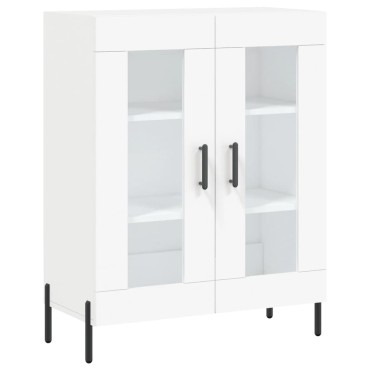 vidaXL Ντουλάπι Λευκό 69,5x34x90cm από Επεξεργασμένο Ξύλο 1 τεμ.
