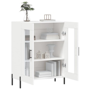 vidaXL Ντουλάπι Λευκό 69,5x34x90cm από Επεξεργασμένο Ξύλο 1 τεμ.