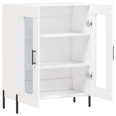vidaXL Ντουλάπι Λευκό 69,5x34x90cm από Επεξεργασμένο Ξύλο 1 τεμ.