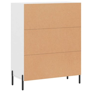 vidaXL Ντουλάπι Λευκό 69,5x34x90cm από Επεξεργασμένο Ξύλο 1 τεμ.
