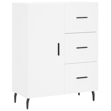 vidaXL Ντουλάπι Λευκό 69,5x34x90cm από Επεξεργασμένο Ξύλο 1 τεμ.