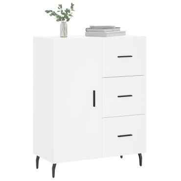 vidaXL Ντουλάπι Λευκό 69,5x34x90cm από Επεξεργασμένο Ξύλο 1 τεμ.