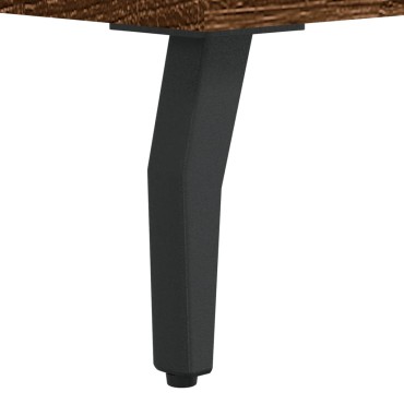 vidaXL Ντουλάπι Καφέ Δρυς 69,5x34x90cm Επεξεργασμένο Ξύλο 1 τεμ.