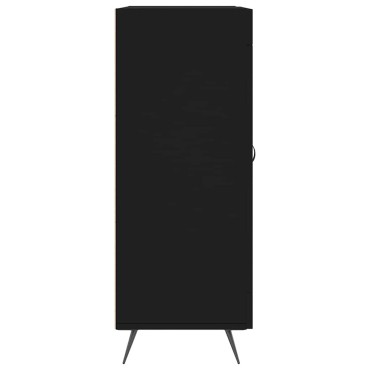 vidaXL Συρταριέρα Μαύρη 69,5x34x90cm από Επεξεργασμένο Ξύλο 1 τεμ.
