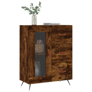 vidaXL Ντουλάπι Καπνιστή Δρυς 69,5x34x90cm Επεξεργασμένο Ξύλο 1 τεμ.