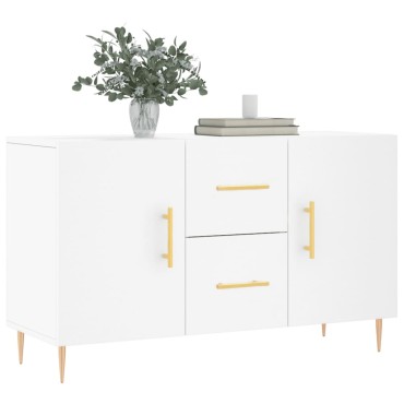 vidaXL Ντουλάπι Λευκό 100x36 x60cm Επεξεργασμένο Ξύλο 1 τεμ.