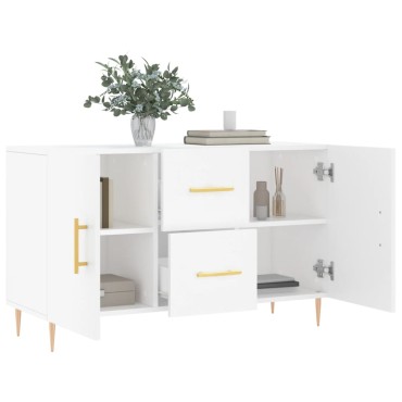 vidaXL Ντουλάπι Λευκό 100x36 x60cm Επεξεργασμένο Ξύλο 1 τεμ.