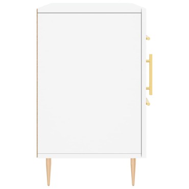 vidaXL Ντουλάπι Λευκό 100x36 x60cm Επεξεργασμένο Ξύλο 1 τεμ.