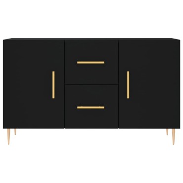 vidaXL Ντουλάπι Μαύρο 100x36x60cm από Επεξεργασμένο Ξύλο 1 τεμ.